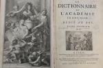 Première édition du Dictionnaire de l'Académie française